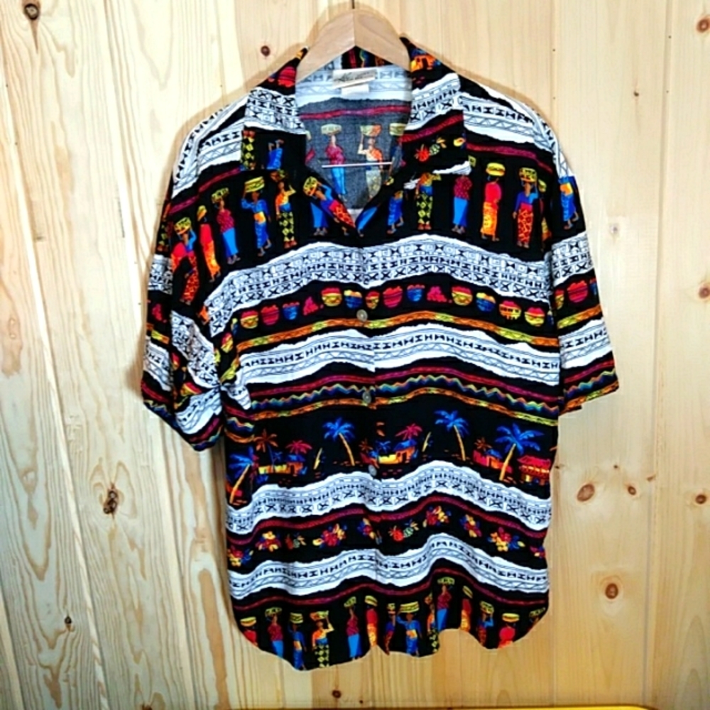 Kathie Lee Button-Up Top